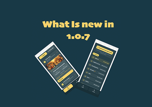 Version update 1.0.7 - what is new?